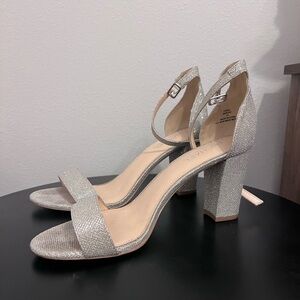 Silver Michael by Michael Shannon Heels Size 11